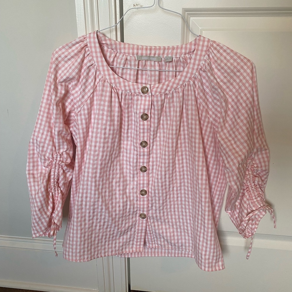 Sunny Leigh Gingham Top